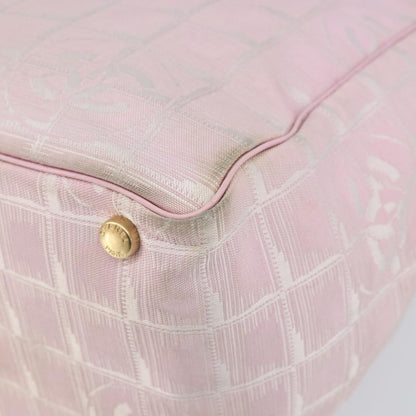 Chanel Travel Line Tote Nylon, PINK, NYLON, Tote bag