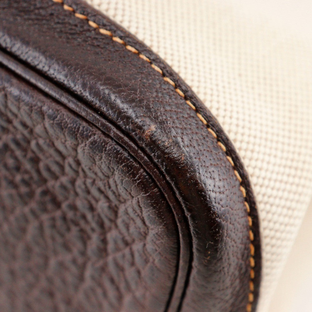 Hermes Garden Party Tote Toile and Leather, BEIGE, CANVAS, Tote bag