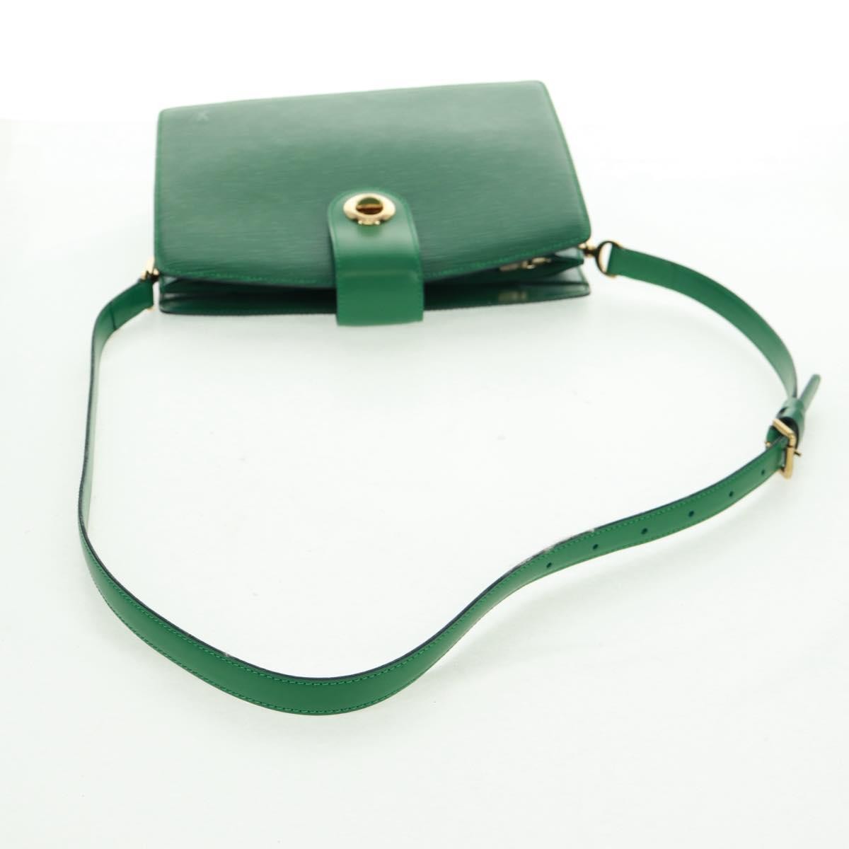 Louis Vuitton Capucines Shoulder Bag Epi Leather, GREEN, LEATHER, Shoulder bag