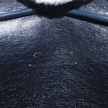 Christian Dior Vintage Trotter Crossbody Bag Diorissimo Coated Canvas, NAVY, CANVAS, Shoulder bag
