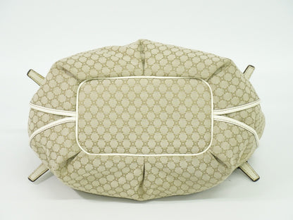 Celine Bittersweet Canvas, BEIGE, CANVAS, Tote bag