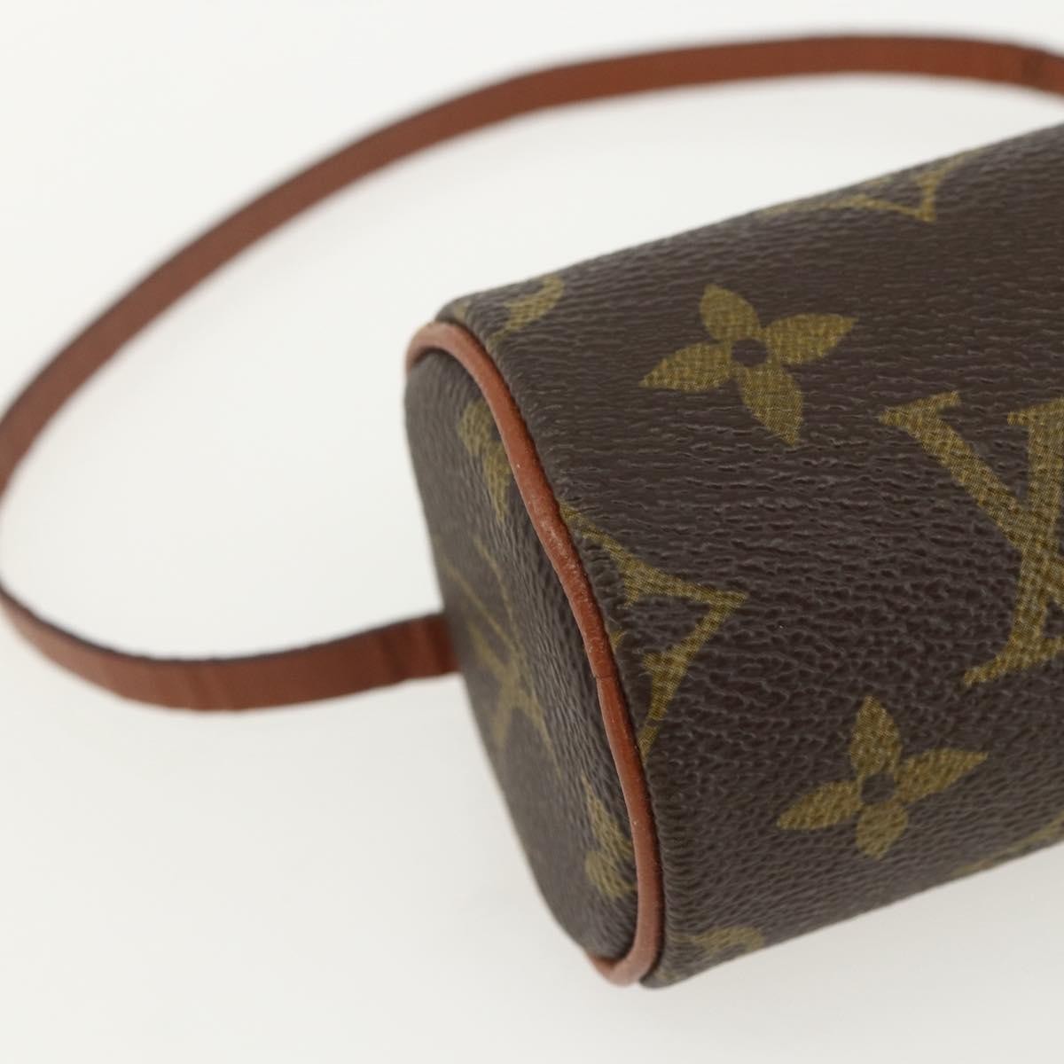 Louis Vuitton Papillon Pochette Monogram Canvas, BROWN, CANVAS, Clutche & pouche
