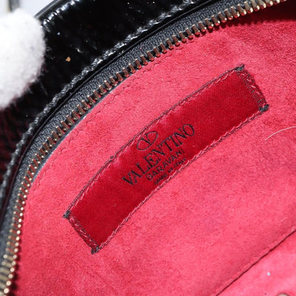 Valentino Garavani Rockstud Chain Camera Crossbody Bag Patent leather, RED, PATENT_LEATHER, Clutche & pouche