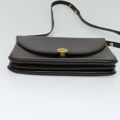 Bally Vintage Shoulder Bag Leather, BROWN, LEATHER, Shoulder bag