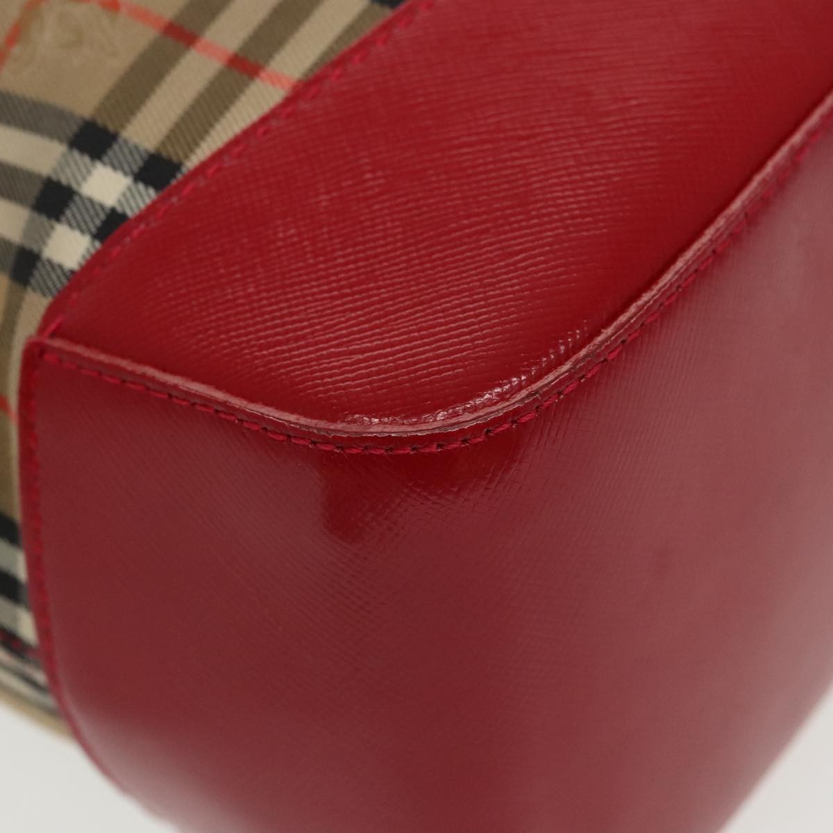 Burberry Nova Check Tote canvas check pattern, BEIGE, CANVAS, Tote bag