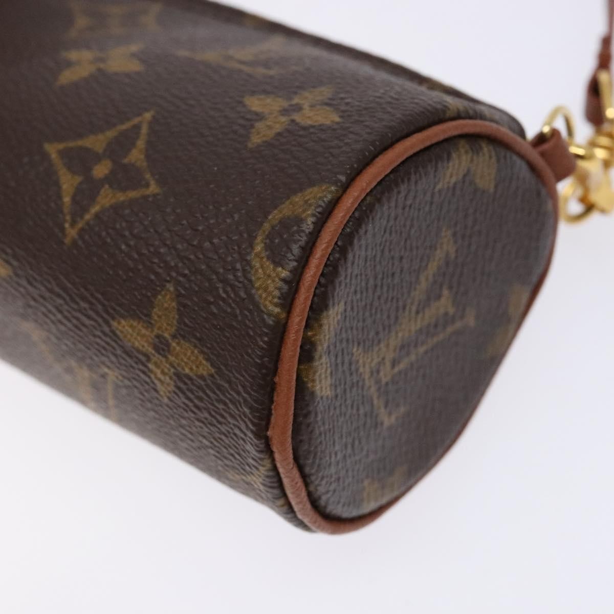 Louis Vuitton Papillon Pochette Monogram Canvas, BROWN, CANVAS, Handbag