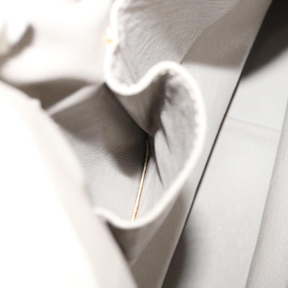 Christian Dior Vintage Handbag Leather, WHITE, LEATHER, Handbag