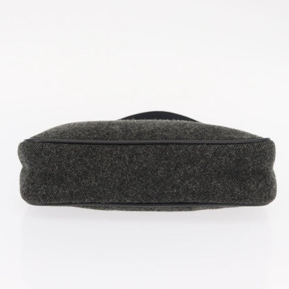 Prada Re-Edition 2000 Hobo Wool, GRAY, WOOL, Handbag