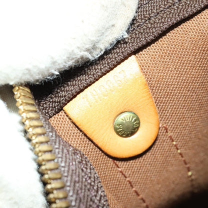 Louis Vuitton Keepall Bandouliere Bag Monogram Canvas, BROWN, CANVAS, Travel bag