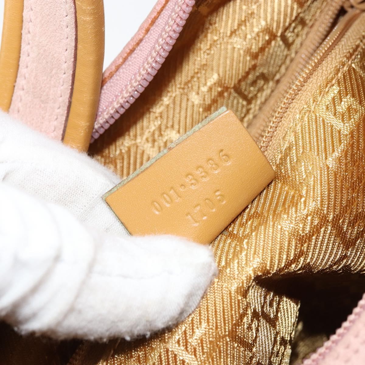 Gucci Vintage Handbag Suede, PINK, SUEDE, Handbag
