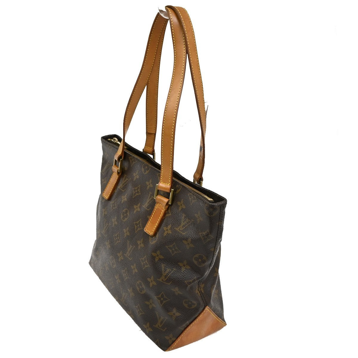 Louis Vuitton Cabas Piano Monogram Canvas, BROWN, CANVAS, Shoulder bag