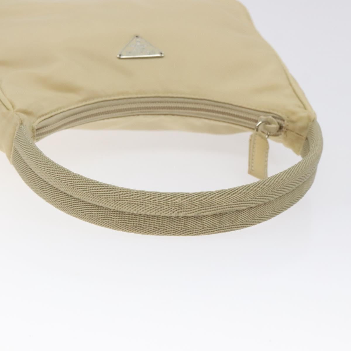 Prada Hobo Tessuto, BEIGE, NYLON, Handbag