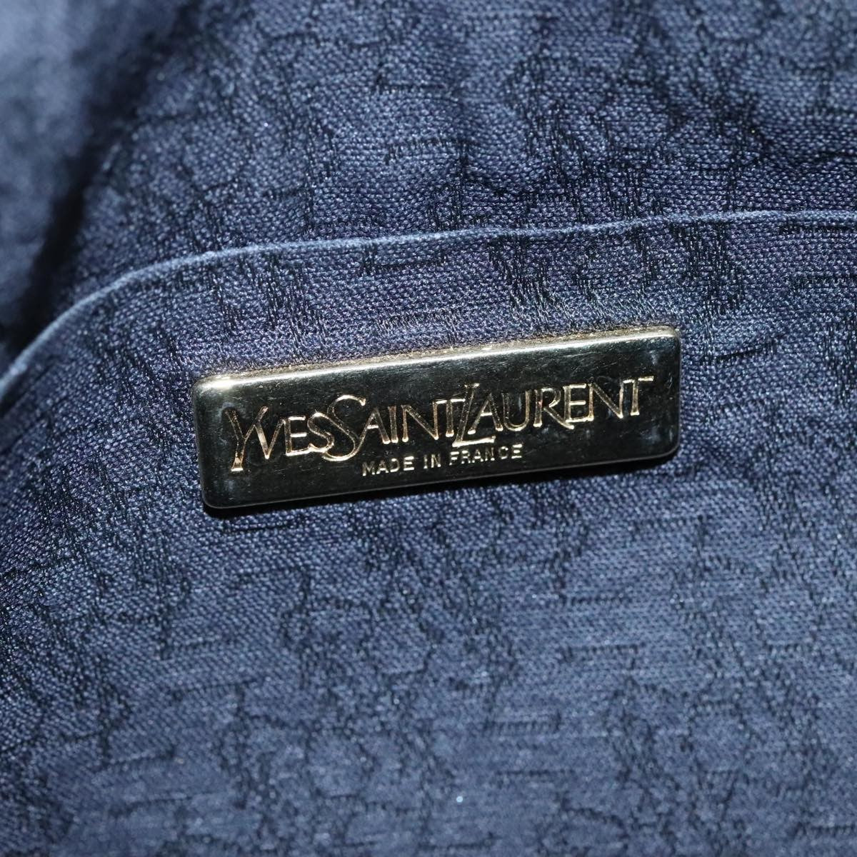 Saint Laurent Vintage Shoulder Bag Leather, BLACK, LEATHER, Shoulder bag