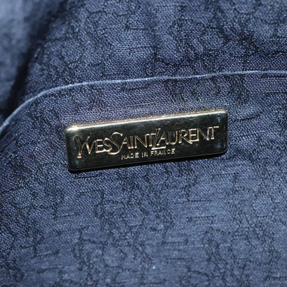 Saint Laurent Vintage Shoulder Bag Leather, BLACK, LEATHER, Shoulder bag