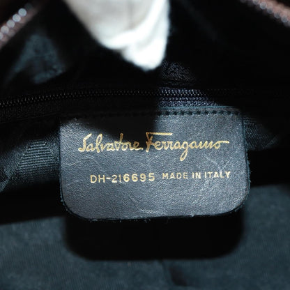 Salvatore Ferragamo Vintage Tote bag Leather, BROWN, LEATHER, Tote bag