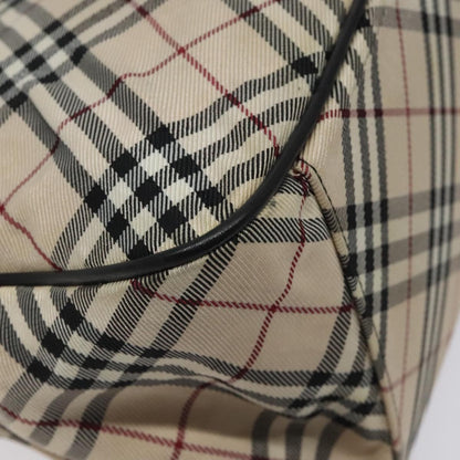 Burberry Nova Check Handbag Nylon, BEIGE, NYLON, Handbag