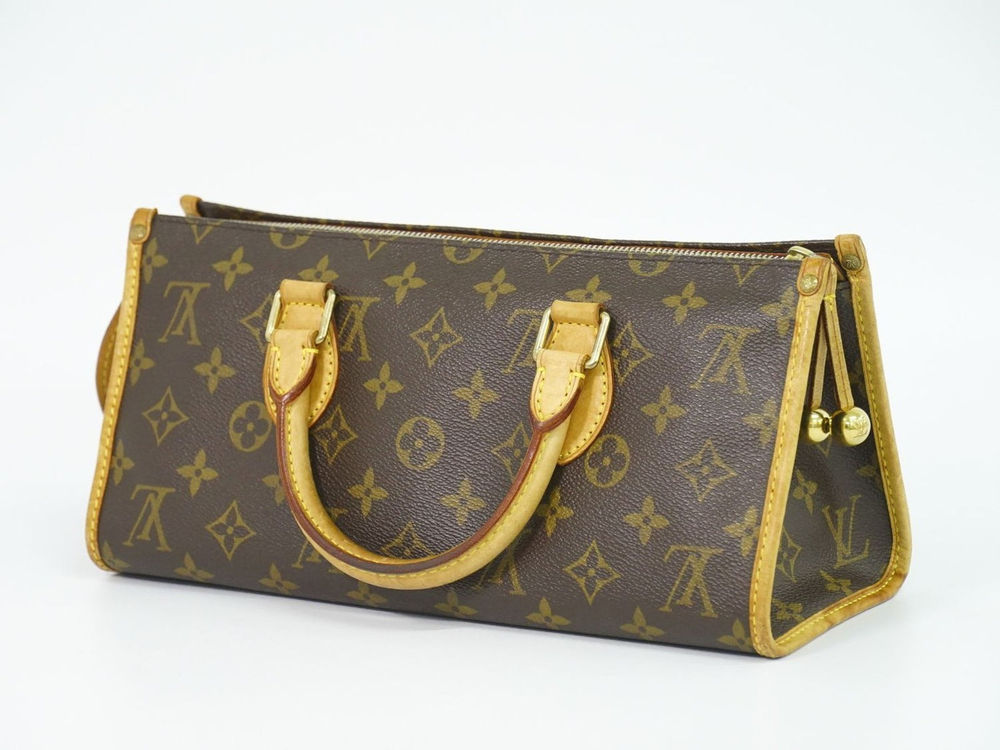 Louis Vuitton Popincourt Handle Bag Monogram Canvas, Brown, Canvas, Handbag
