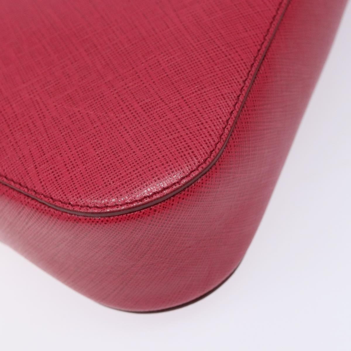 Salvatore Ferragamo Gancini Shoulder Bag Leather, PINK, LEATHER, Shoulder bag