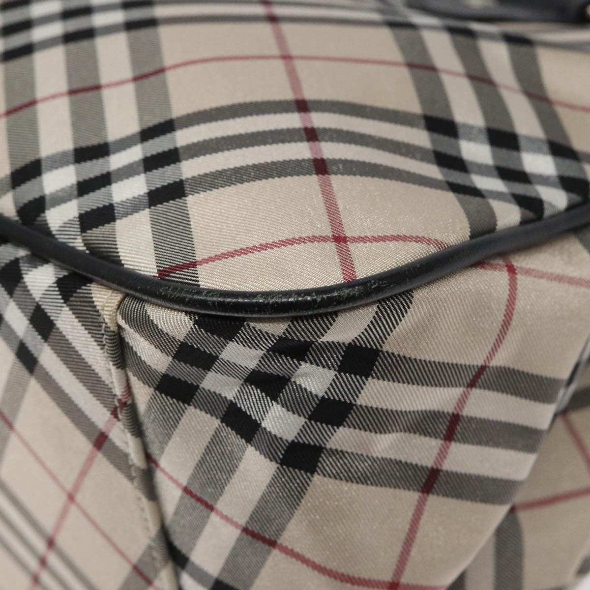 Burberry Nova Check Tote Nylon, BEIGE, NYLON, Tote bag