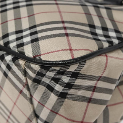Burberry Nova Check Tote Nylon, BEIGE, NYLON, Tote bag