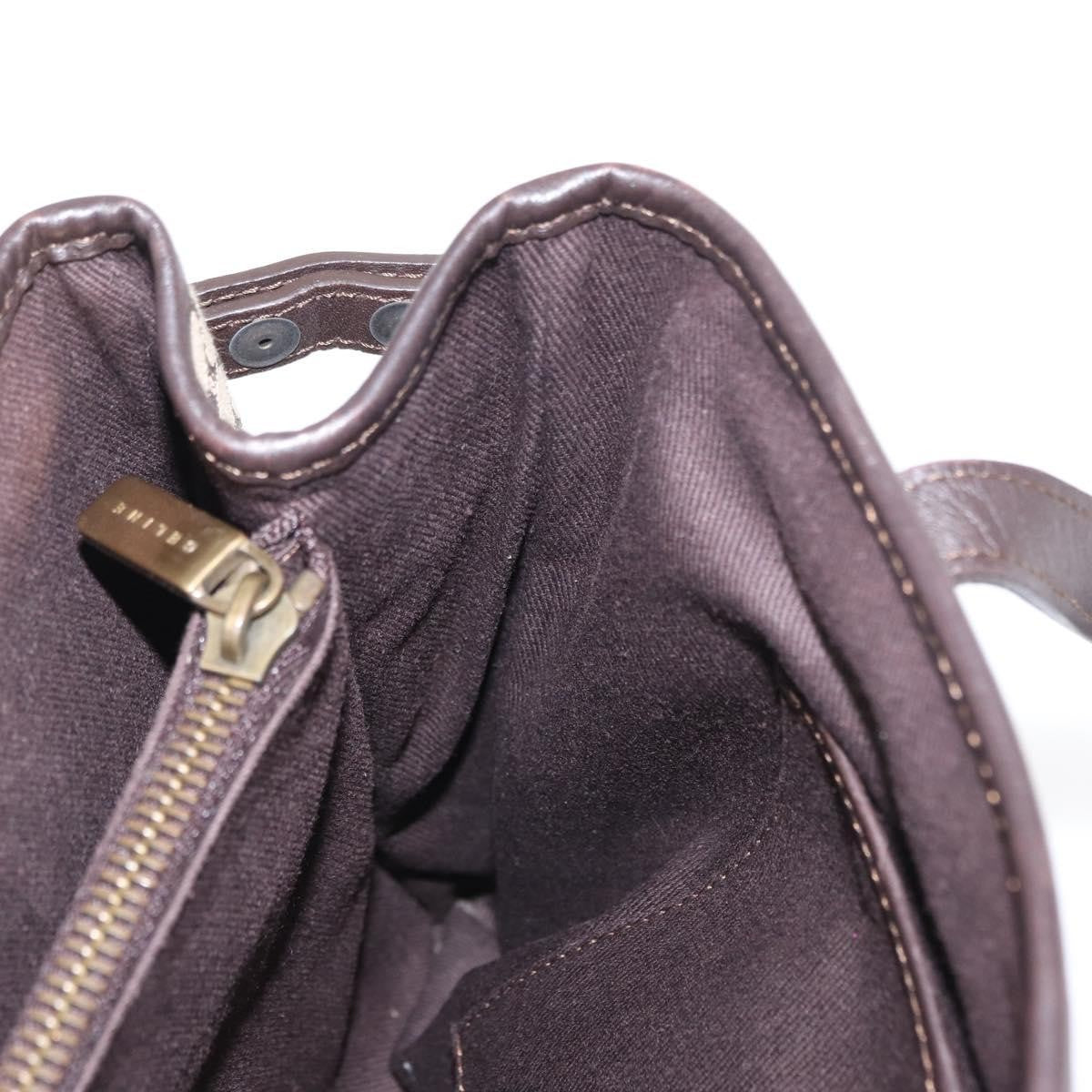 Celine Vintage Macadam Handbag Canvas, BEIGE, CANVAS, Handbag