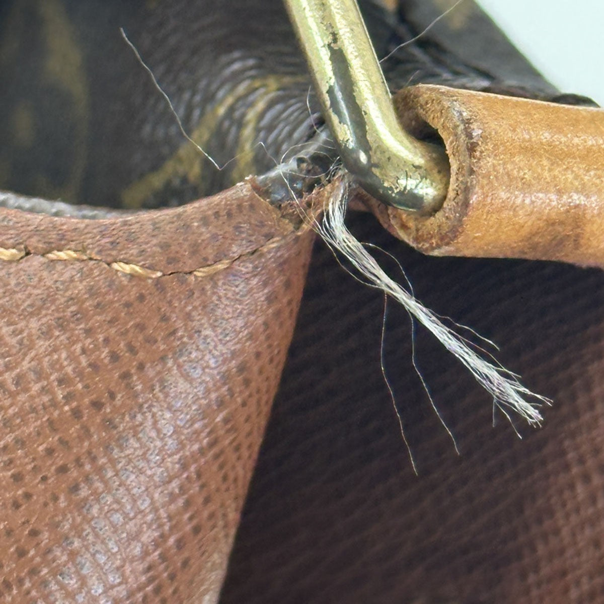 Louis Vuitton Musette Handbag Monogram Canvas, BROWN, CANVAS, Shoulder bag