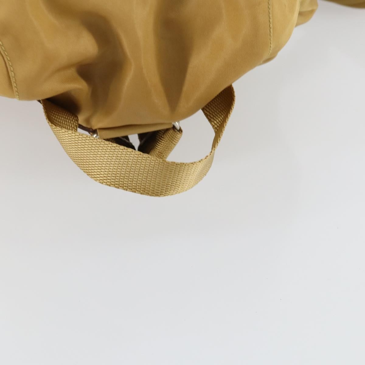 Prada Double Front Pocket Backpack Tessuto, BEIGE, NYLON, Backpack