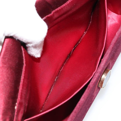 Bally Vintage Shoulder Bag Velvet, RED, VELVET, Shoulder bag