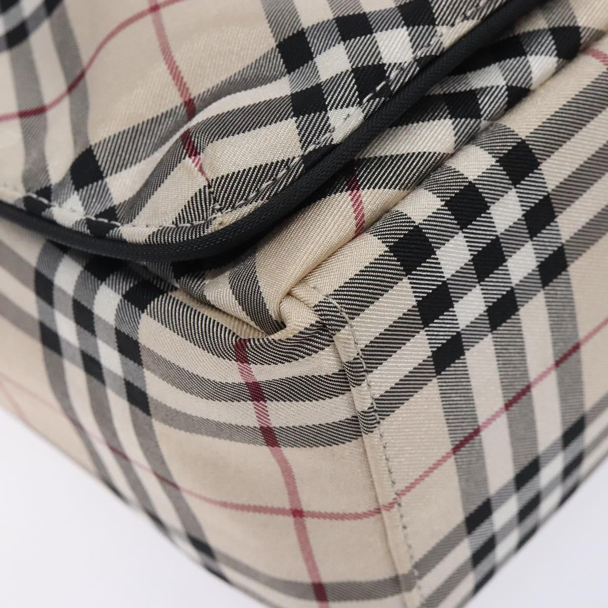 Burberry Zip Messenger Bag Nylon, BEIGE, NYLON, Shoulder bag