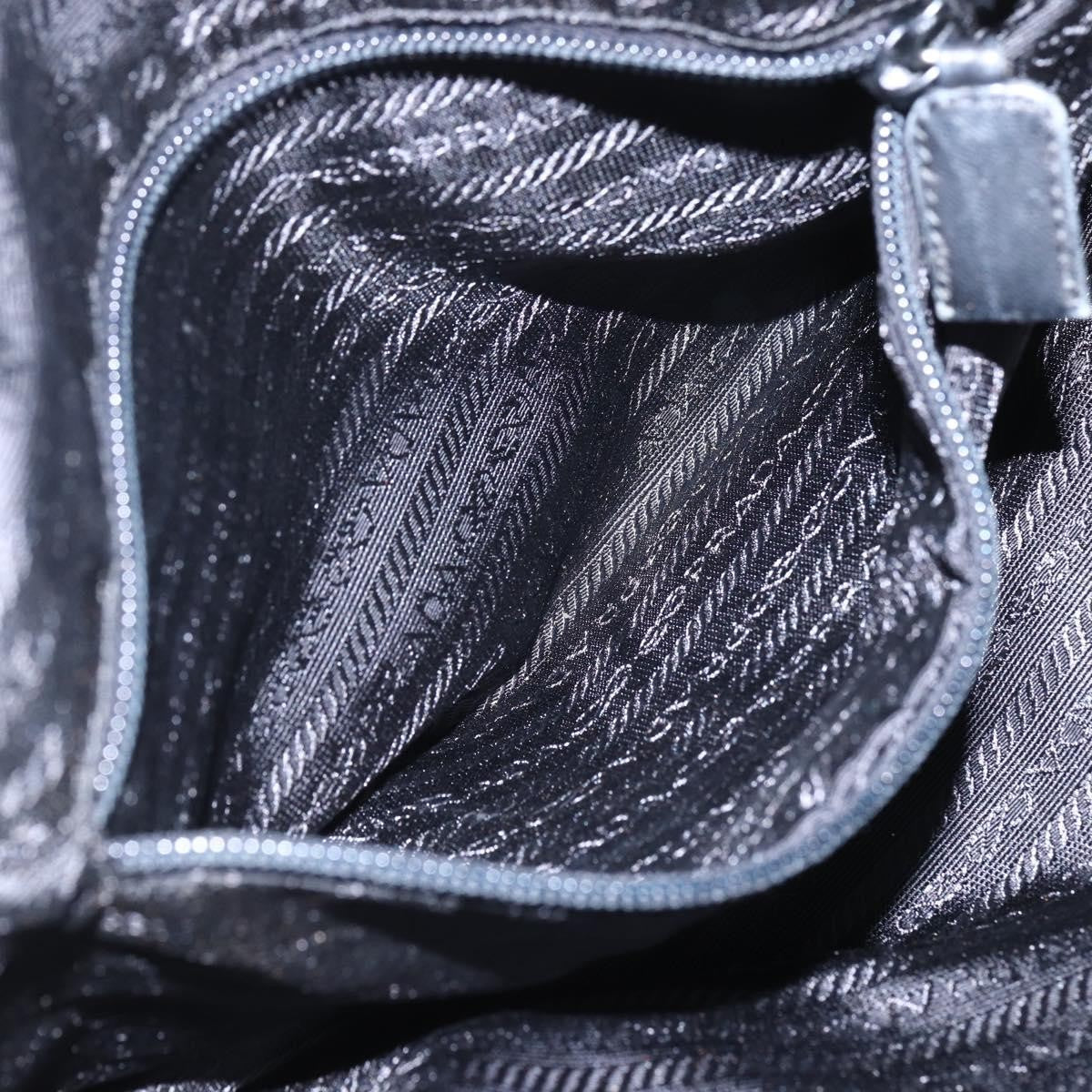 Prada Vintage Shoulder Bag Tessuto, BLACK, NYLON, Shoulder bag