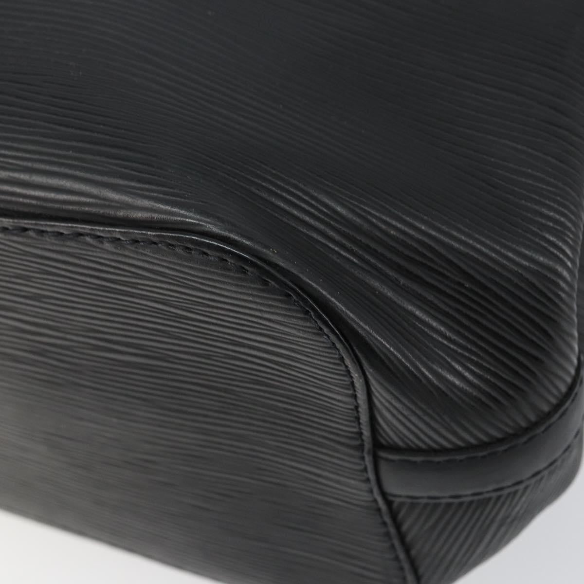 Louis Vuitton Mandara Handbag Epi Leather, BLACK, LEATHER, Shoulder bag