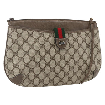 Gucci Vintage Web Crossbody Bag GG Coated Canvas, BEIGE, CANVAS, Shoulder bag
