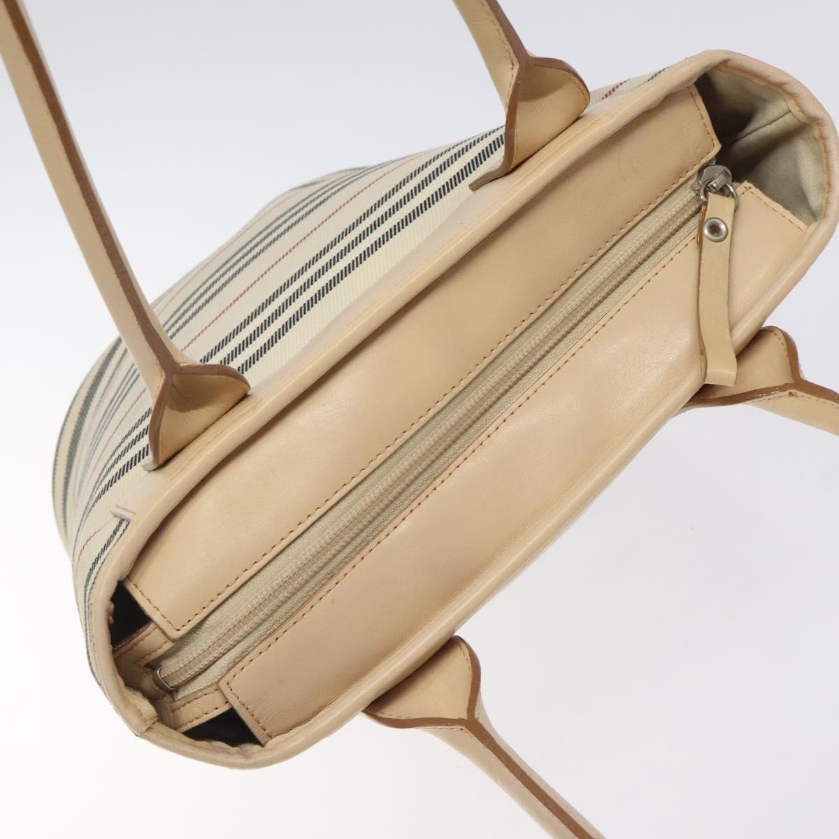 Burberry Nova Check Handbag Nova Check Canvas, BEIGE, CANVAS, Handbag