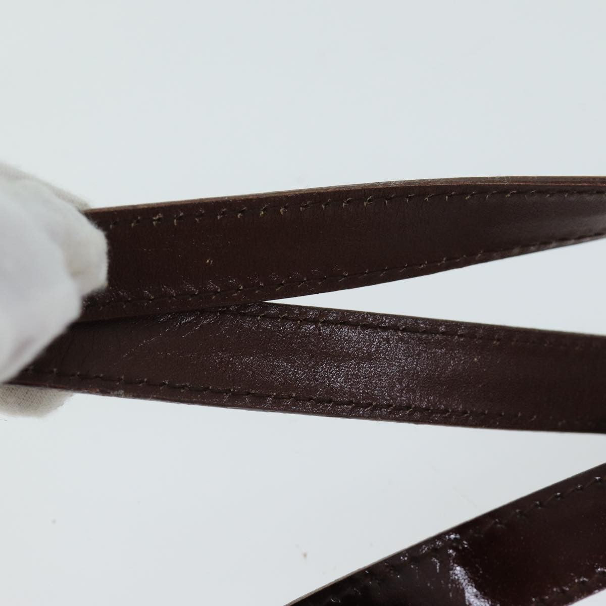 Gucci Vintage Bamboo Backpack Patent, BROWN, PATENT_LEATHER, Backpack