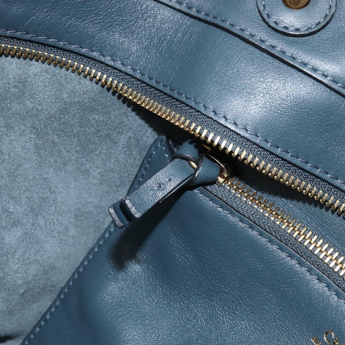 Chloe Keri Tote Leather, BROWN, LEATHER, Tote bag