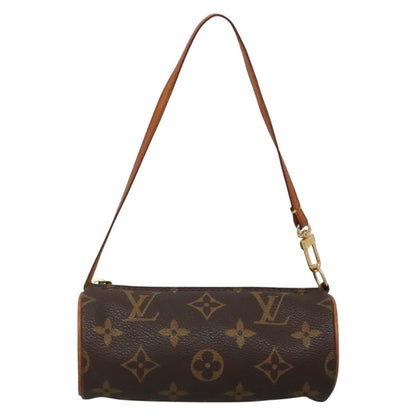 Louis Vuitton Papillon Pochette Monogram Canvas, BROWN, CANVAS, Clutche & pouche