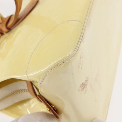 Louis Vuitton Rosewood Avenue Handbag Monogram Vernis, BEIGE, PATENT_LEATHER, Handbag