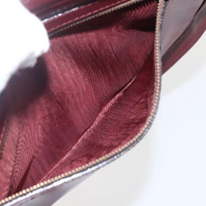 cartier Must de Cartier Shoulder Bag Leather, BURGUNDY, LEATHER, Shoulder bag