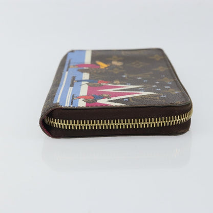 Louis Vuitton Zippy wallet Canvas, BROWN, CANVAS, Wallets