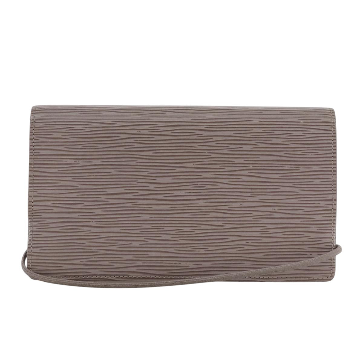 Louis Vuitton Agenda Elastique Wallet Epi Leather, PURPLE, LEATHER, Wallets