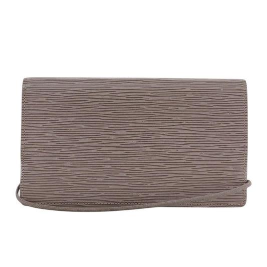 Louis Vuitton Agenda Elastique Wallet Epi Leather, PURPLE, LEATHER, Wallets