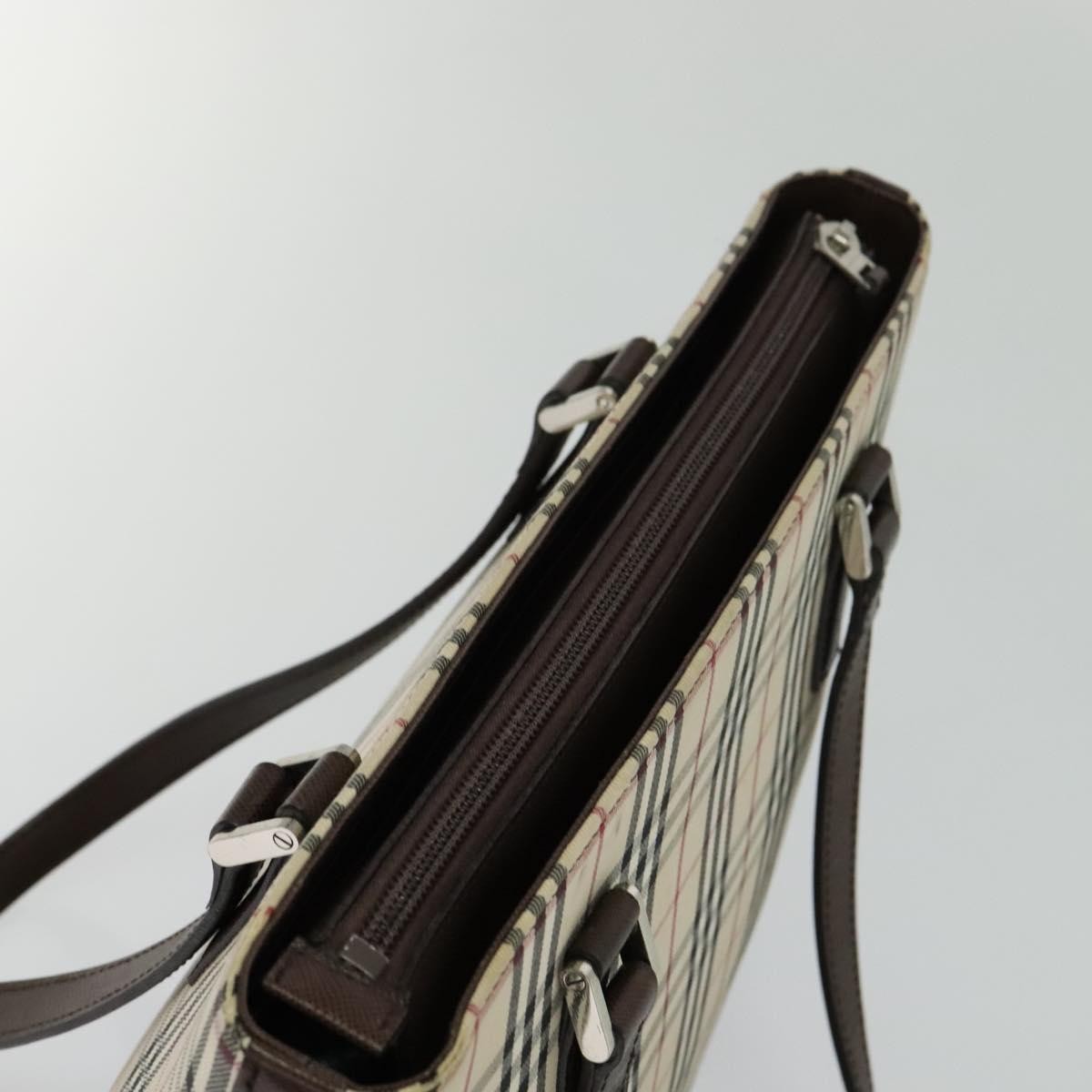 Burberry Nova Check Tote canvas check pattern, BEIGE, CANVAS, Tote bag