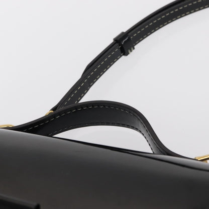 Louis Vuitton Monceau Handbag Vernis, BLACK, PATENT_LEATHER, Handbag