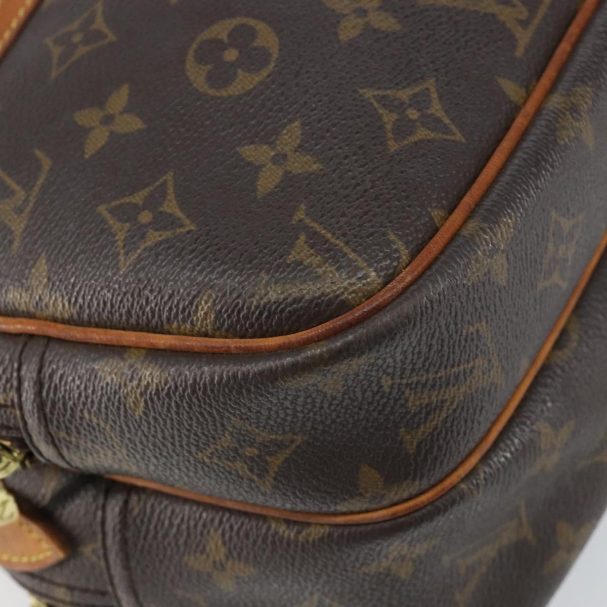 Louis Vuitton Reporter Bag Monogram Canvas, BROWN, CANVAS, Shoulder bag