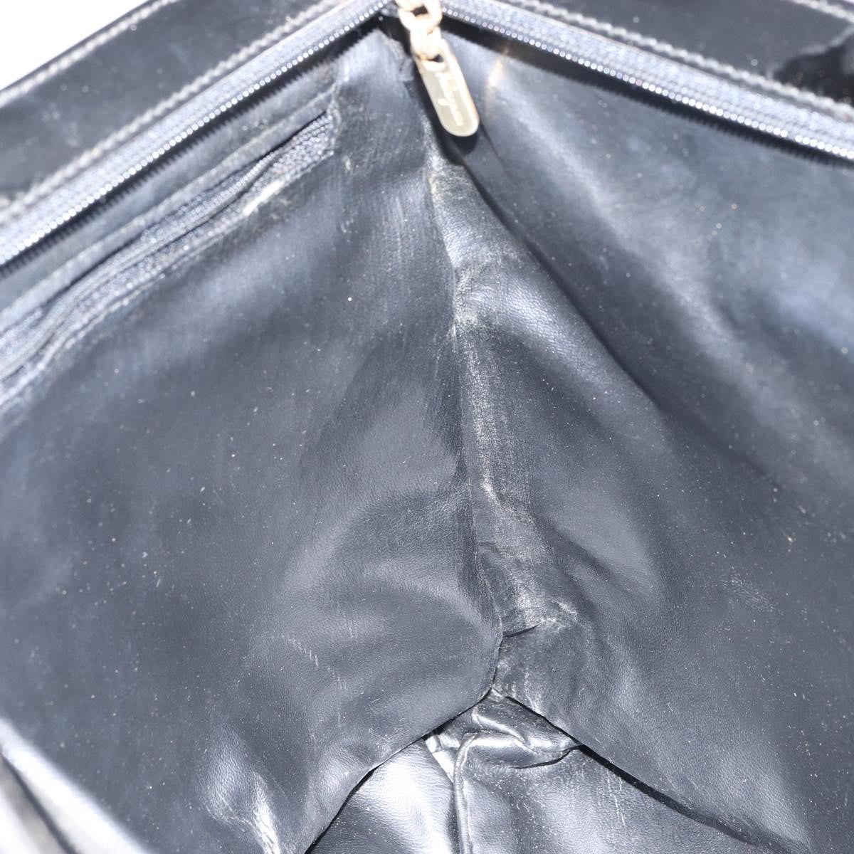 Salvatore Ferragamo Vala tote Canvas, BLACK, CANVAS, Tote bag