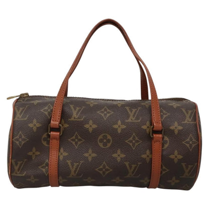 Louis Vuitton Papillon Handbag Monogram Canvas, BROWN, CANVAS, Handbag