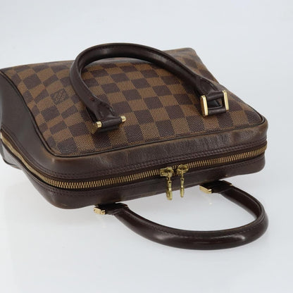 Louis Vuitton Brera Handbag Damier, BROWN, CANVAS, Handbag
