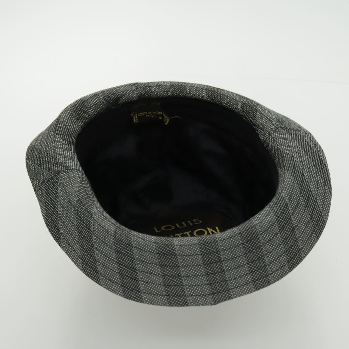 Louis Vuitton LV Graphical Hat Cotton, GRAY, COTTON, Head accessory
