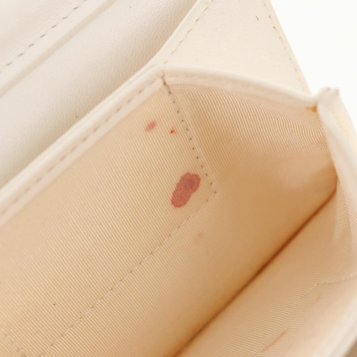 Chanel Camellia Bow Flap Card Holder with Chain Quilted Lambskin, WHITE, LEATHER, Shoulder bag