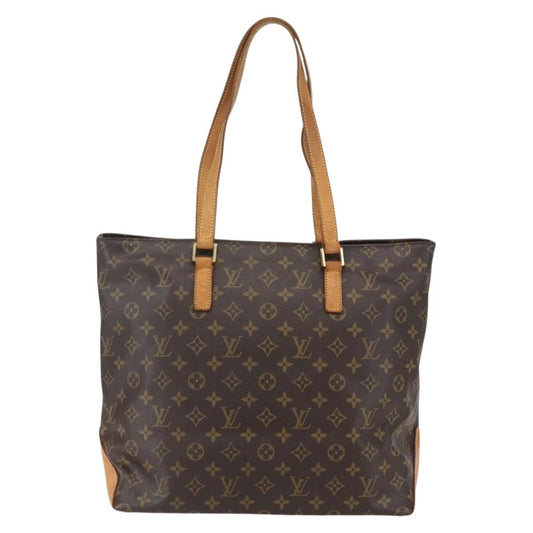 Louis Vuitton Cabas Mezzo Monogram Canvas, BROWN, CANVAS, Tote bag